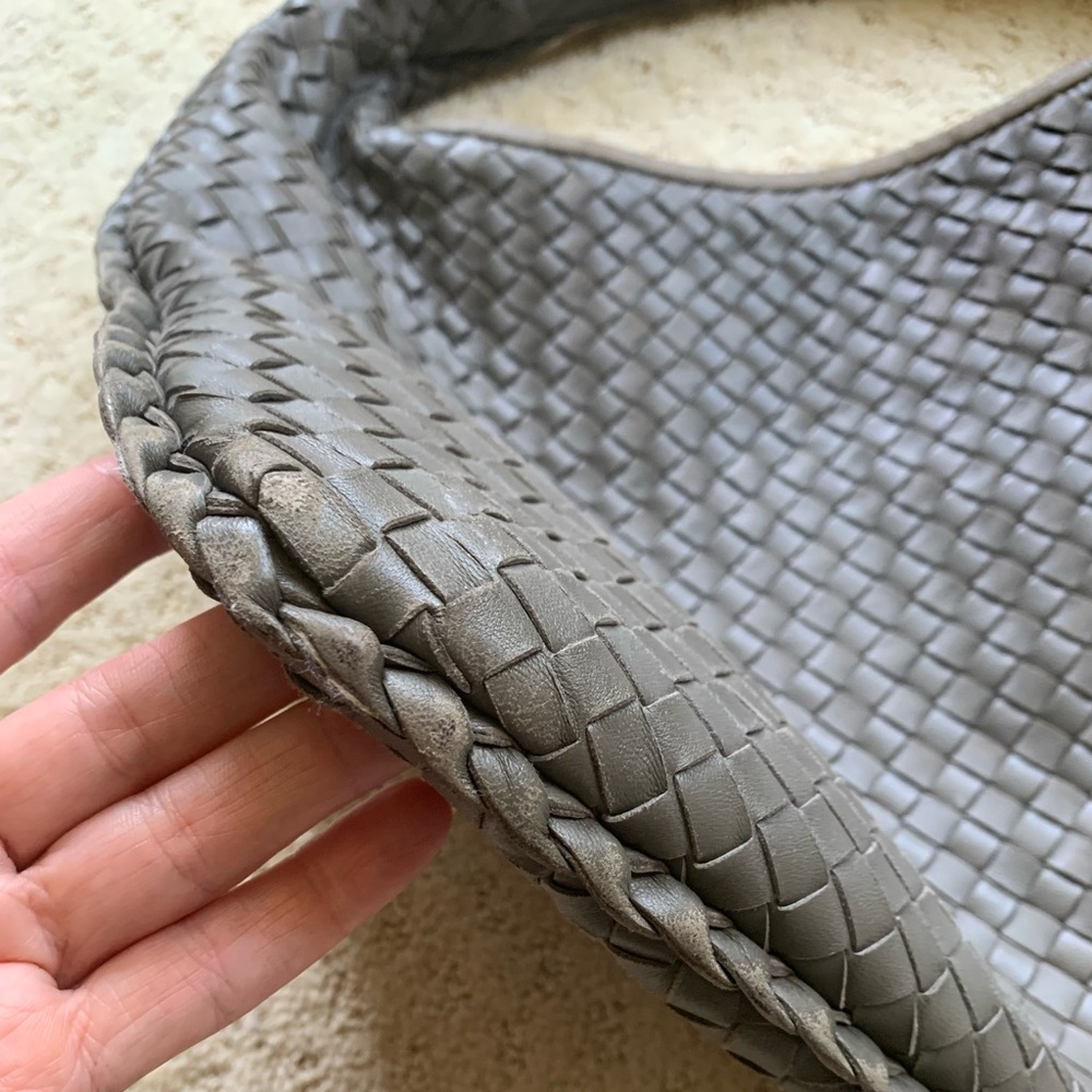 Bottega Veneta Brown Woven Leather Bag - Picture 7 of 16